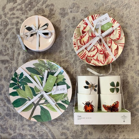 NEW JOHN DERIAN 4pk 16oz Melamine Tumbler Set - Picture 4 of 4